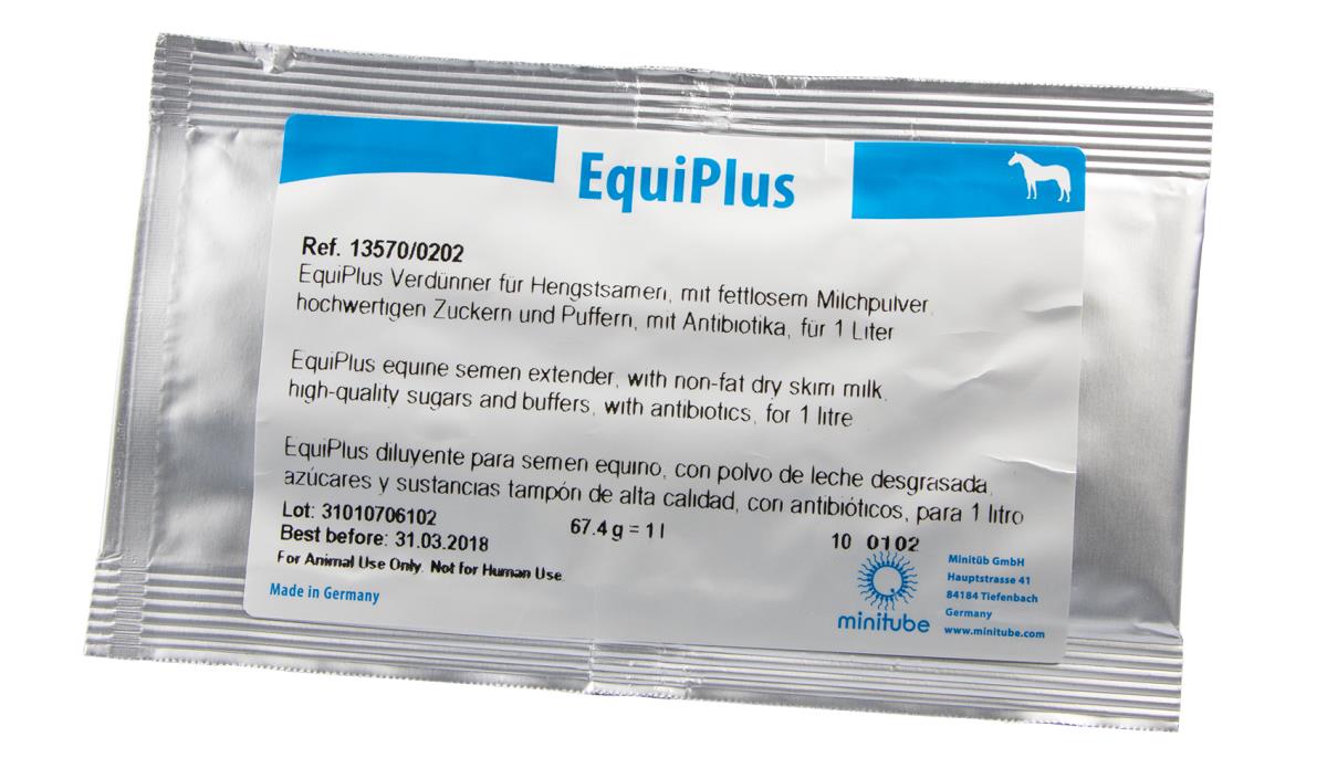 EQUIPLUS EQUINE SEMEN EXTENDER WITH ANTIBIOTICS, MAKES 1 L