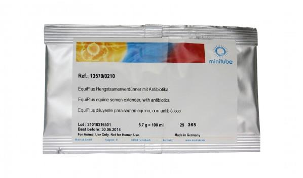 EQUIPLUS EQUINE SEMEN EXTENDER WITH ANTIBIOTICS, MAKES 100