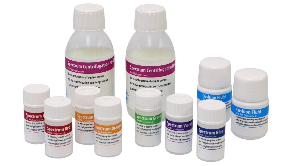 SBS CRYOSYSTEM SPECTRUM TEST FREEZE KIT FOR EQUINE SEMEN