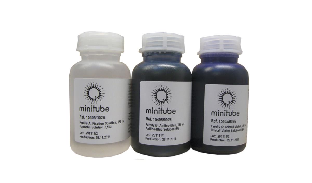 FARELLY STAIN FOR MORPHOLOGY EVALUATION, 3 X 250 ML