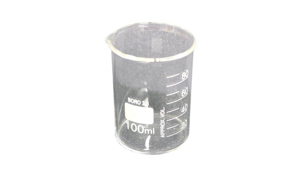 BEAKER, GLASS, 100 ML, LOW FORM