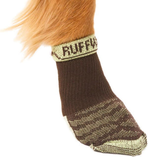 Ruffwear Bark’n Boot Dog Socks - Earth Brown 1.50"/1.75"