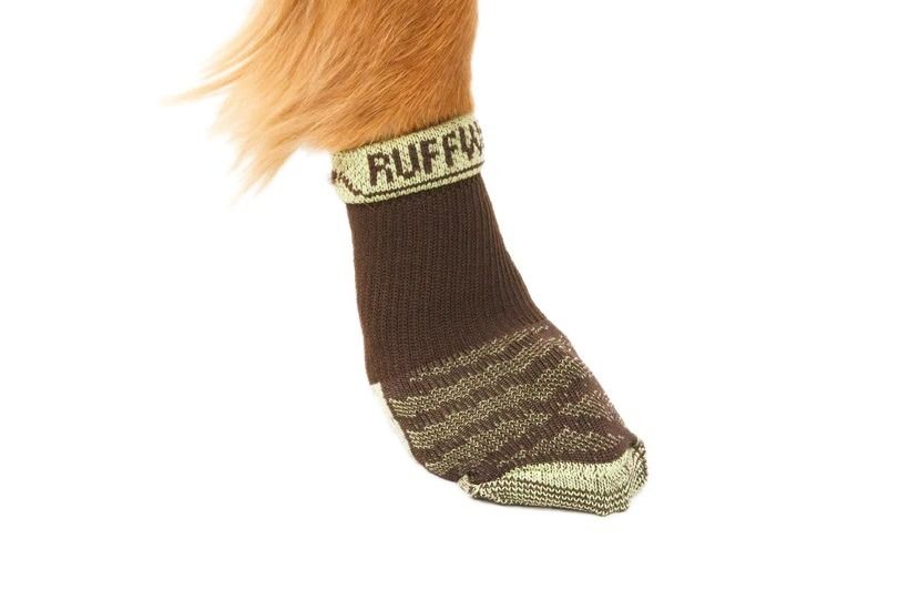 Ruffwear Bark’n Boot Dog Socks - Earth Brown 2.50"/2.75"