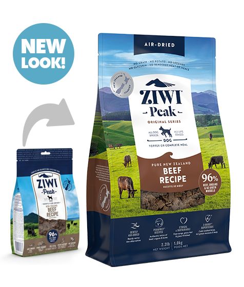 ZIWI Peak Air-Dried Beef Recipe Dry Dog Food - 2.5KG