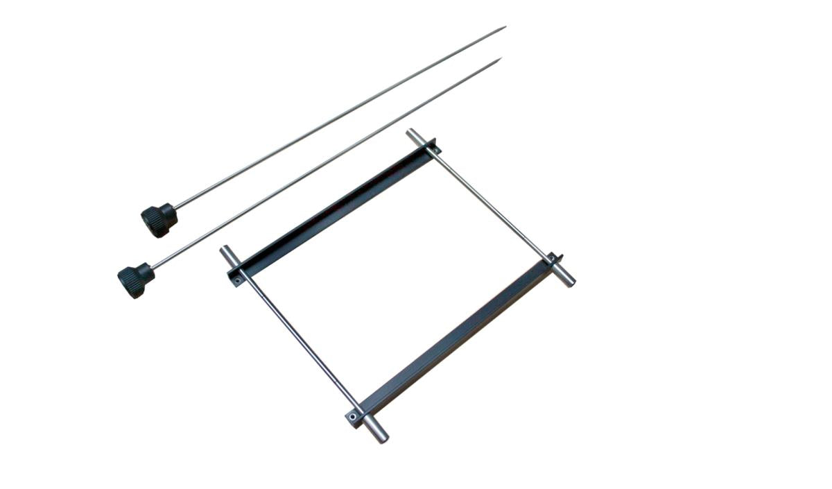 ICECUBE 14 S: HANDLING RACK WITH 2 THREADED BARS