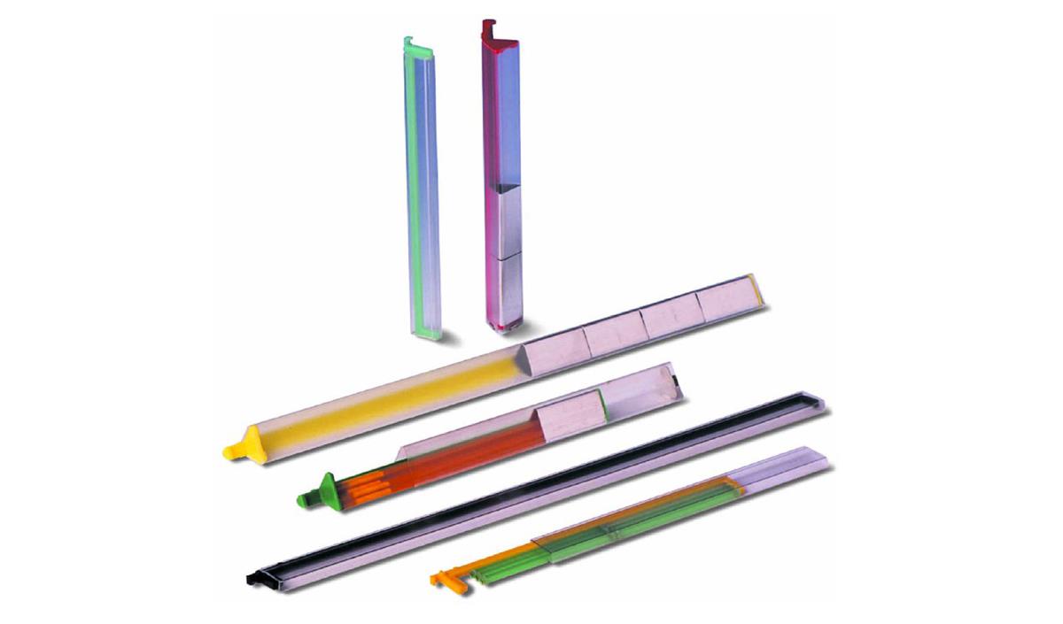 TRIANGULAR CASSETTE, LONG, GREEN AVAILABLE IN MULTIPLE DIFF
