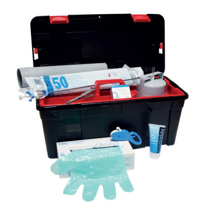 BOVINE INSEMINATION KIT WITH CASE AND MT30/54 THAW UNIT