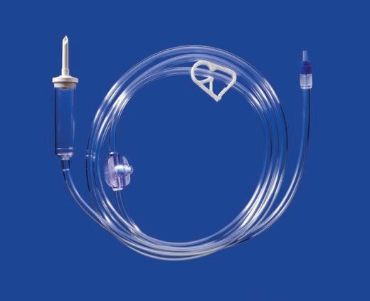 HIGH FLOW IV SET WITH DRIP CHAMBER