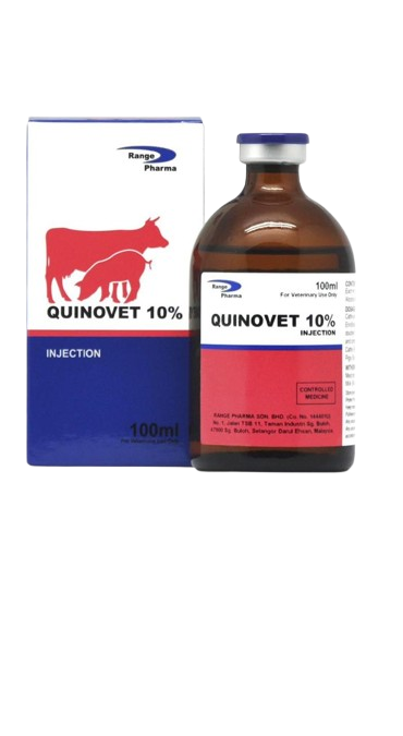 QUINOVET 10% (Enrofloxacin) 100ml