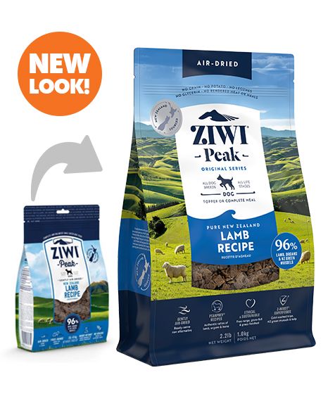 ZIWI Peak Air-Dried Lamb Recipe Dry Dog Food - 1KG