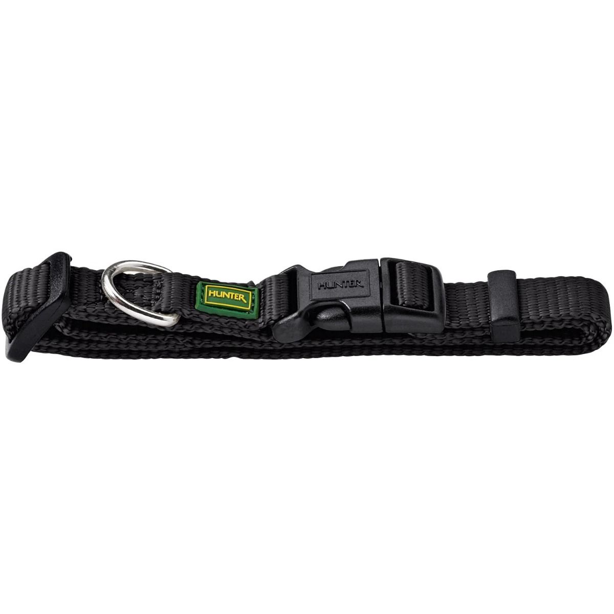 Hunter Vario Basic Nylon Dog Collar - TEAL L-XL