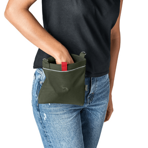 Hunter Alva Snackbag with Shoulder Strap - Olive Green