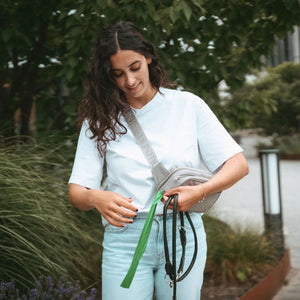 Hunter Seoul Crossbody Bag including Blanket - Greige