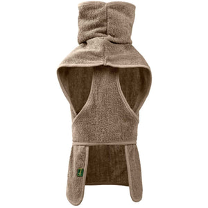 Hunter Riga Dog Bathrobe - Taupe 40