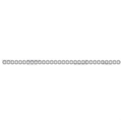 2.0mm Cuttable Malleable Plate 30 Holes 150mm - Shopivet.com
