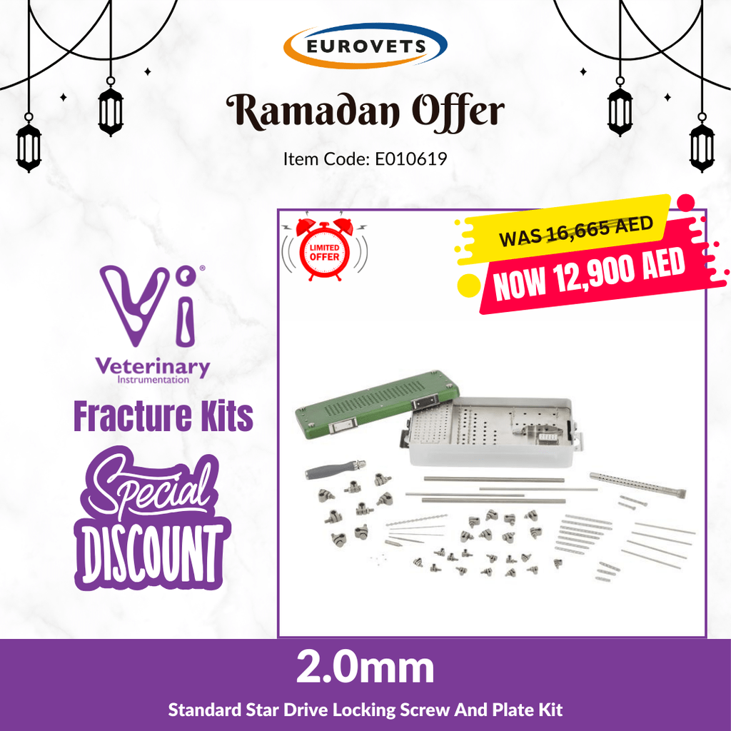 2.0mm Standard Star Drive Locking Screw And Plate Kit - Shopivet.com