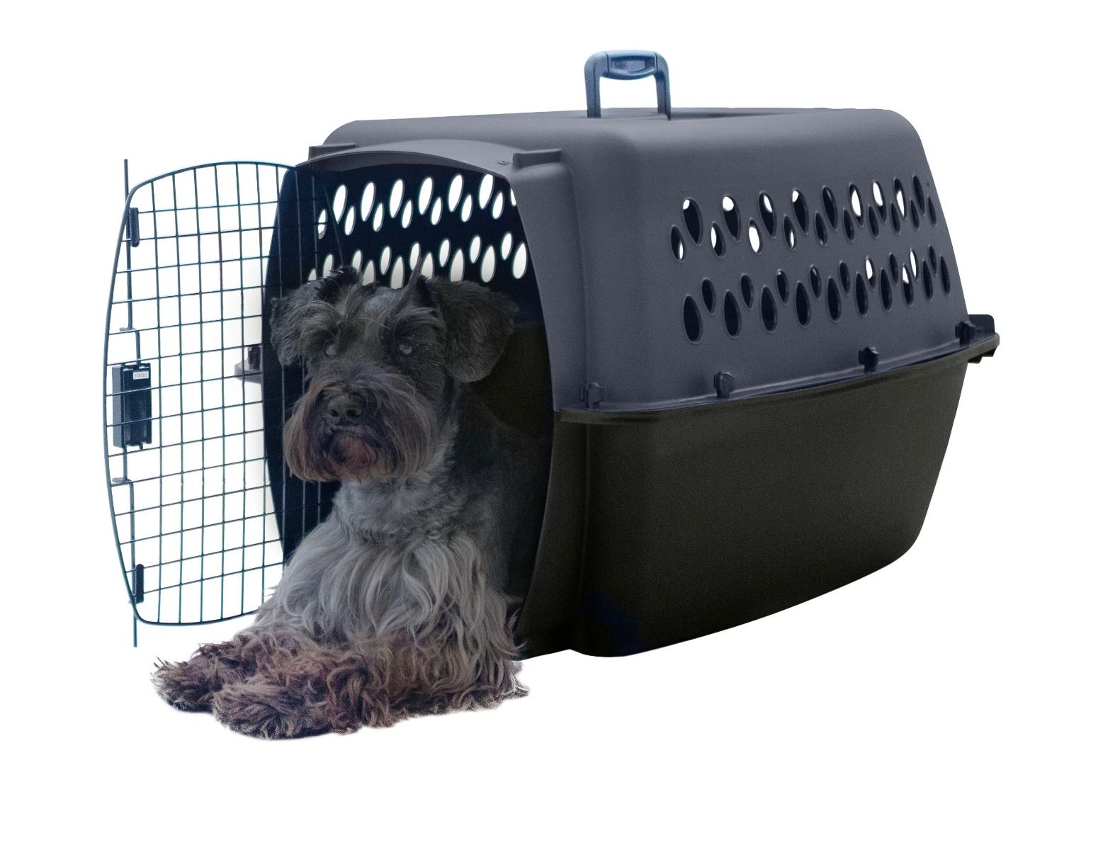 Petmate Pet Porter All Purpose Kennel Grey & Black - 40"