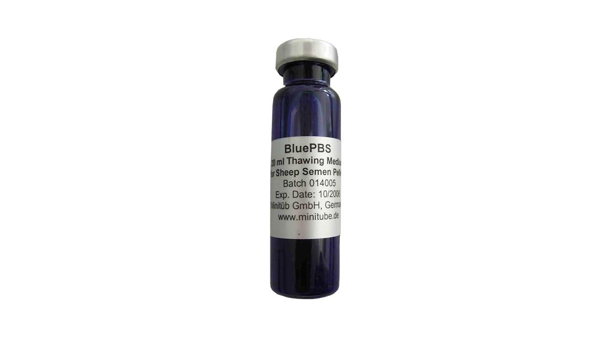 PBS BLUE FOR SHEEP SEMEN, THAW MEDIUM FOR PELLETS