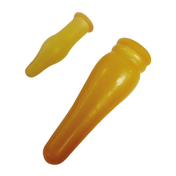NATURAL LATEX TEATS FOR CALF UNPERFORATED