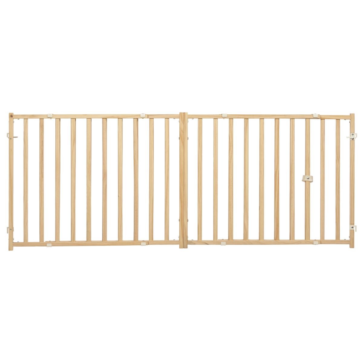 24″ Wood Extra - Wide Pet Gate - Shopivet.com