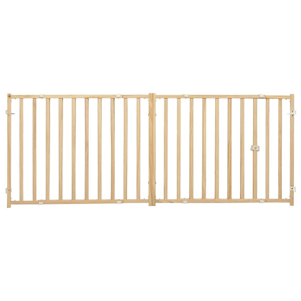 24″ Wood Extra - Wide Pet Gate - Shopivet.com