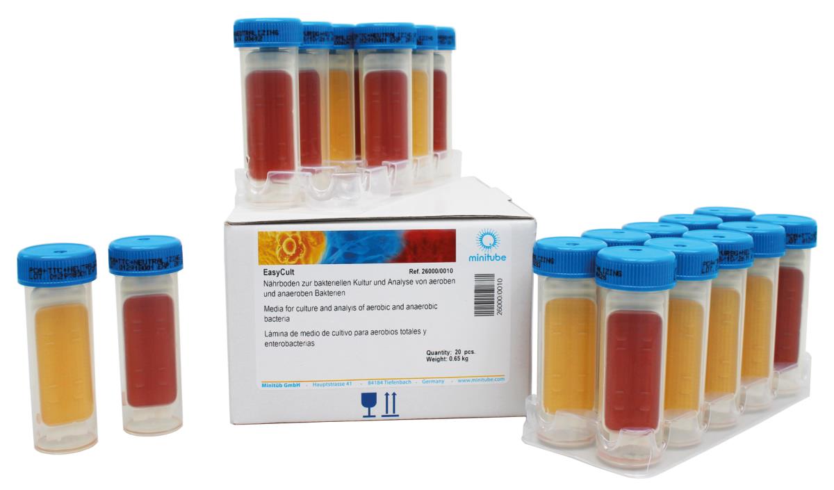EASYCULT: FOR BACTERIAL ANALYSIS, 20/BOX