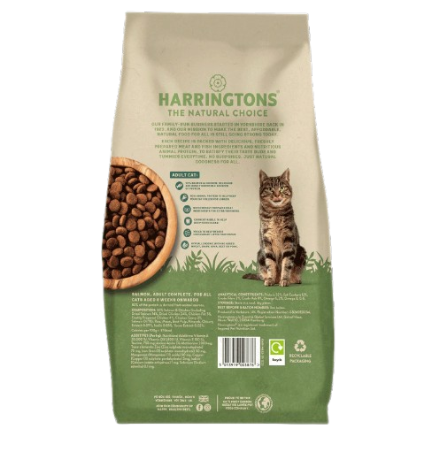 Harringtons Complete Salmon Adult Dry Cat Food 2kg - 2kg