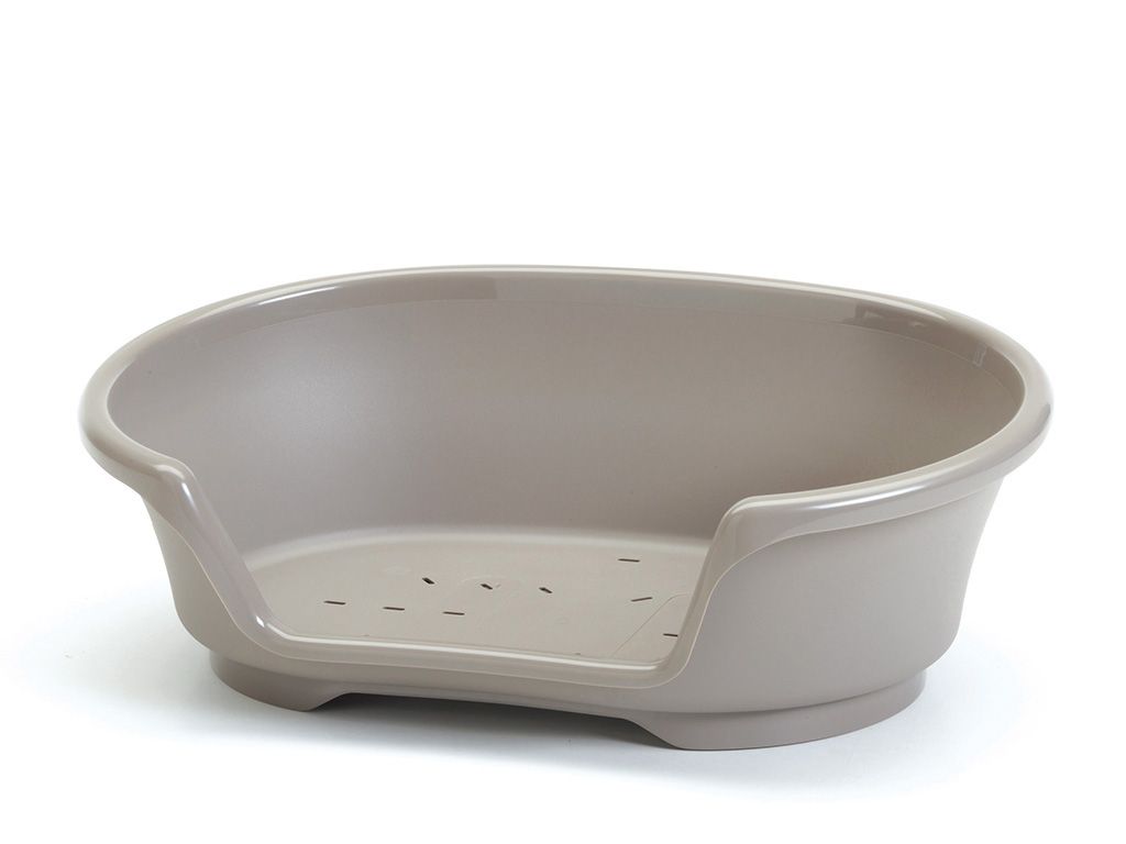 Savic Cosy Air Plastic Dog Bed - BLACK 61CM