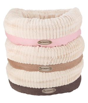 Scruffs Ellen Donut Dog Bed - Grey Medium