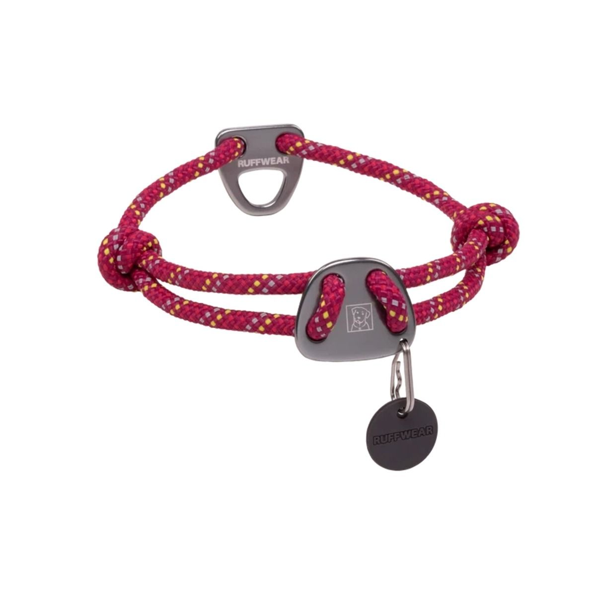 Ruffwear Knot-A-Collar Rope Dog Collar - PURPLE M