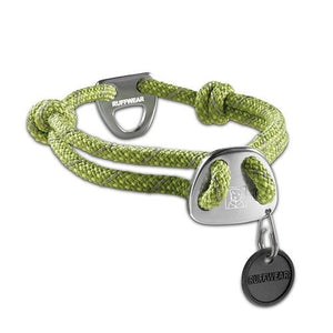 Ruffwear Knot-A-Collar Rope Dog Collar - GREEN L