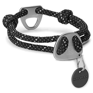 Ruffwear Knot-A-Collar Rope Dog Collar - GREY M