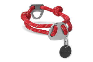 Ruffwear Knot-A-Collar Rope Dog Collar - RED M