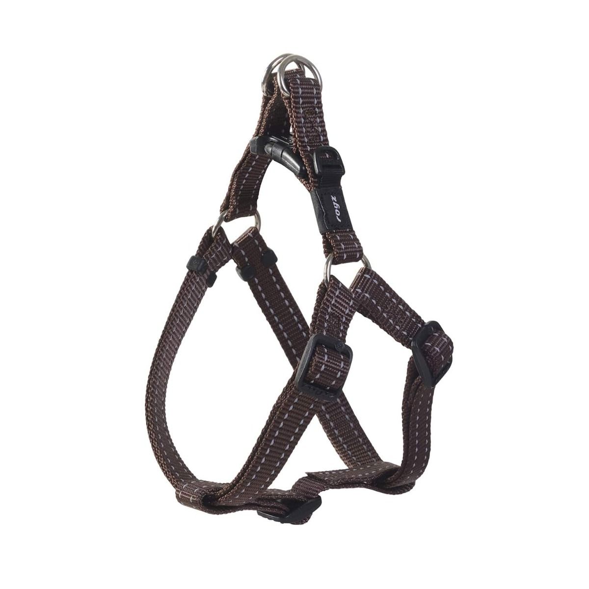Rogz Utility Step-In Dog Harness - CHOCOLATE Medium