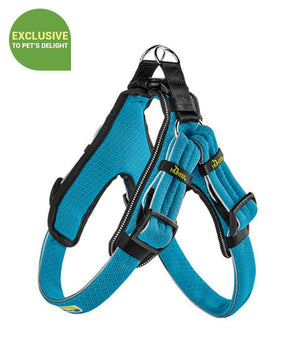 Hunter Manoa Vario Quick Light Dog Harness - Blue X-Large