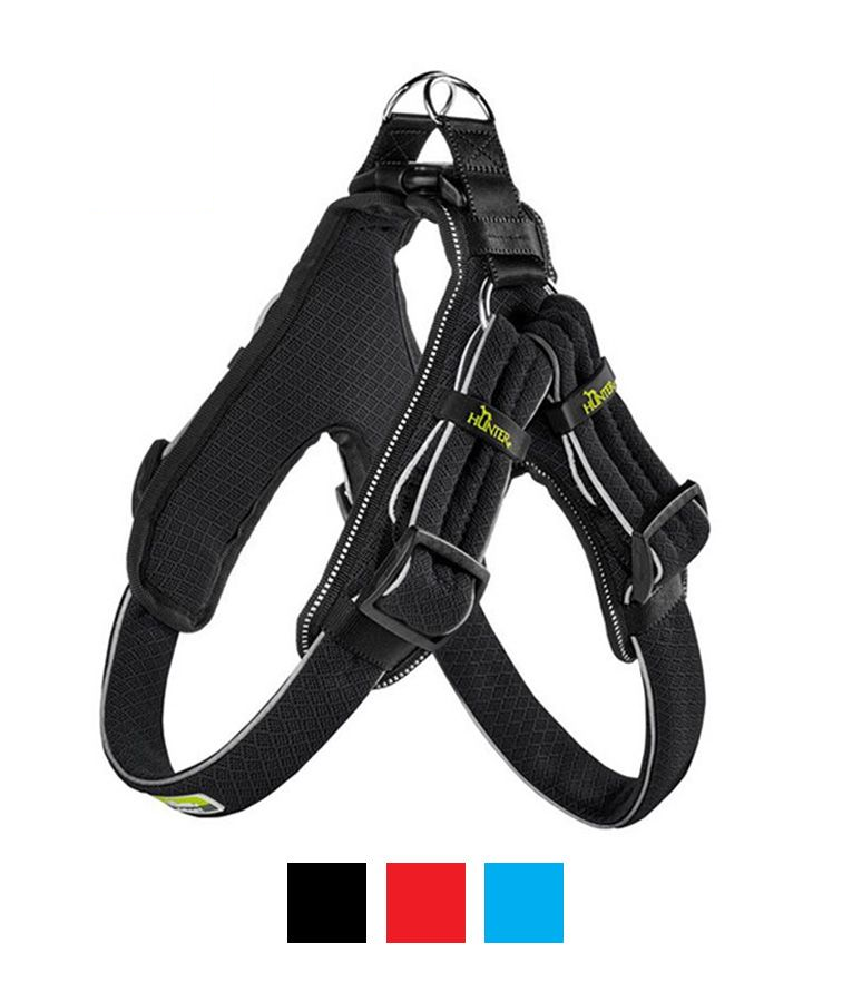 Hunter Manoa Vario Quick Light Dog Harness - Black Large