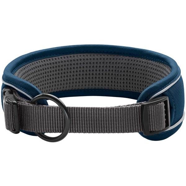 Hunter Divo Dog Collar  - Dark Blue Large