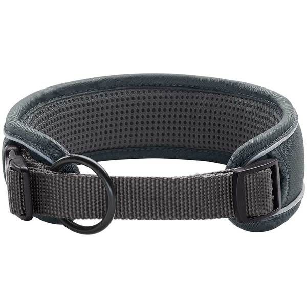 Hunter Divo Dog Collar  - Grey Large
