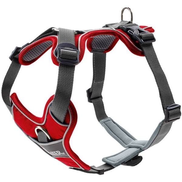 Hunter Divo Dog Harness  - RED Medium