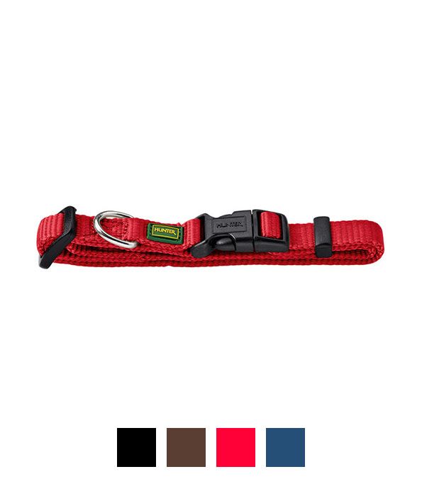 Hunter Vario Basic Dog Collar - Black Small