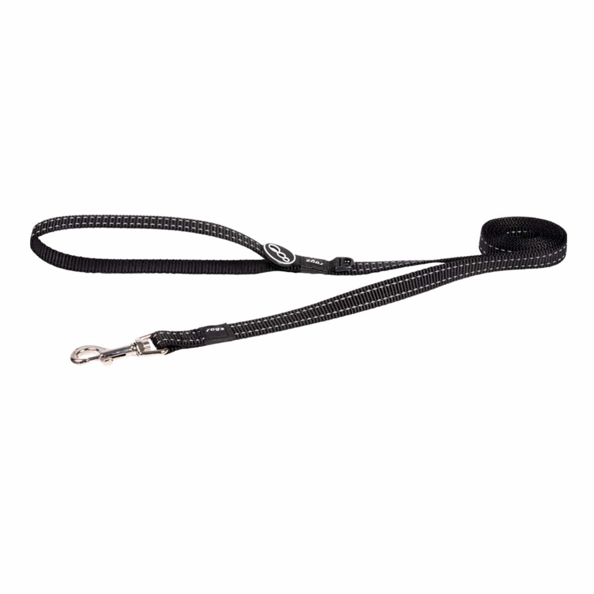 Rogz Utility Reflective Stitching Dog Leash - Orange M