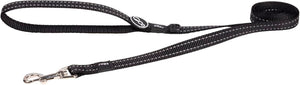 Rogz Utility Reflective Stitching Long Dog Leash - BLACK XL (1.8M/6)