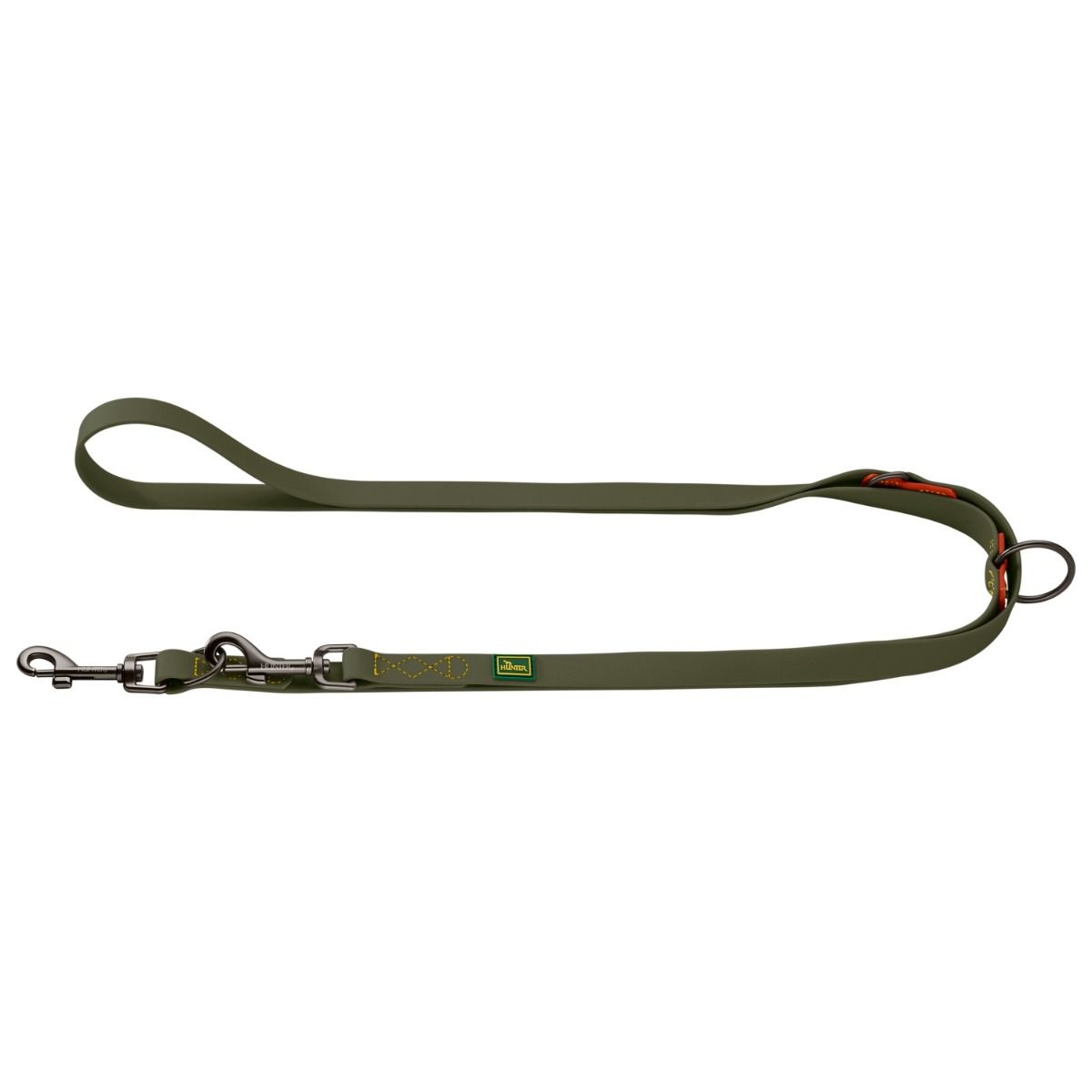 Hunter Nylon Training Dog Leash - Green 20/100