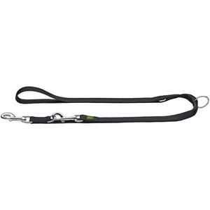 Hunter Nylon Training Dog Leash - Black 25/100