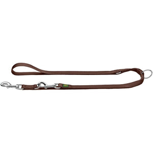 Hunter Nylon Training Dog Leash - Brown 10/100
