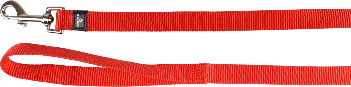 Flamingo Art Sportiv Nylon Dog Leash - Orange 10MM