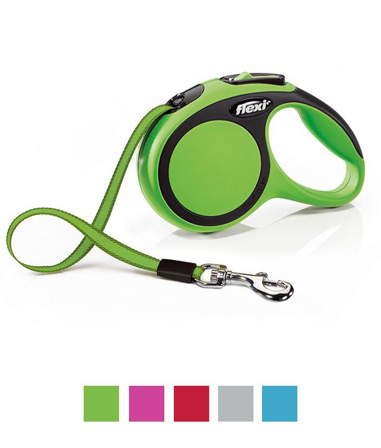 Flexi New Comfort Tape Dog Leash - RED L/8M
