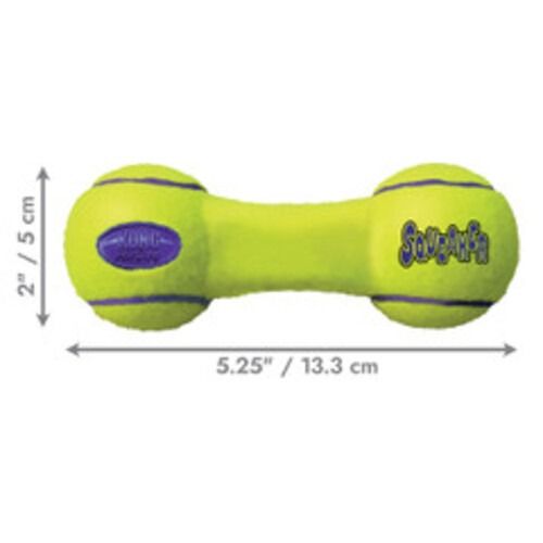 Kong AirDog Squeaker Dumbbell Dog Toy - M