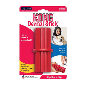 Kong Dental Stick Dog Toy - L