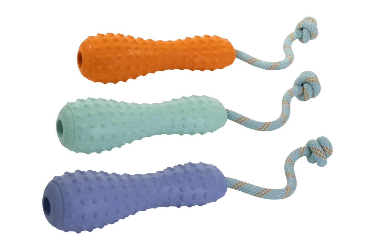 Ruffwear Gourdo Rubber Throw Dog Toy - Heliotrope Purple L